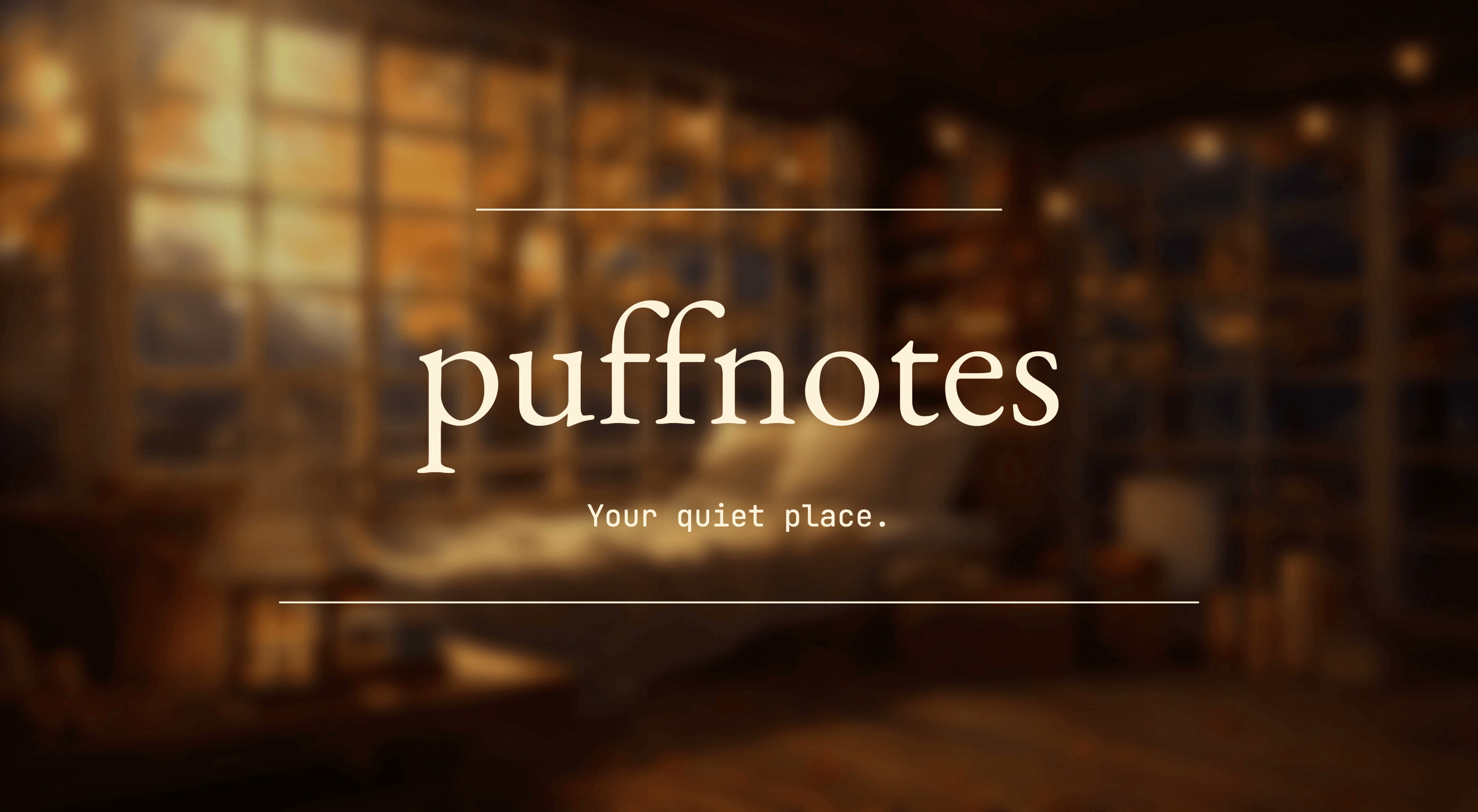 PuffNotes project preview